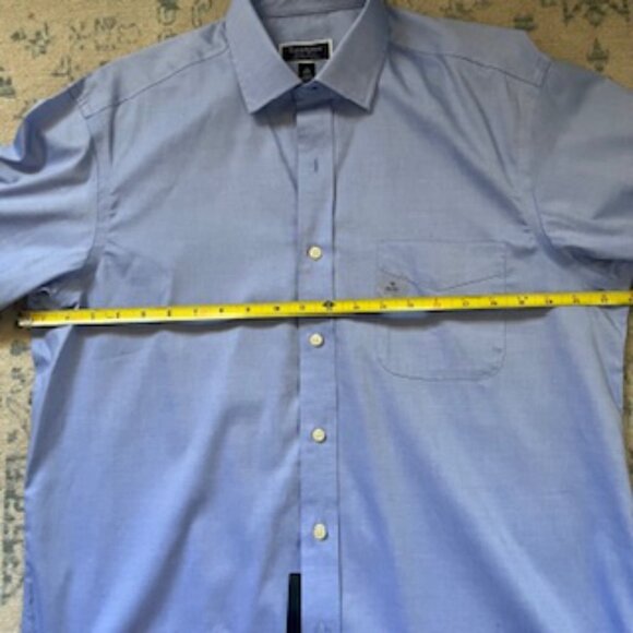 🧡3/15 NWT Club Room Regular Fit Performance Cotton Shirt Men's 16/32-33 - Picture 6 of 11